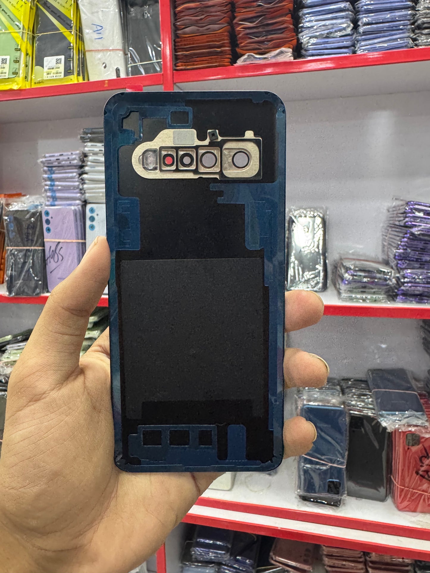 LG V60 Original Back Glass With Camera Lens Replacement