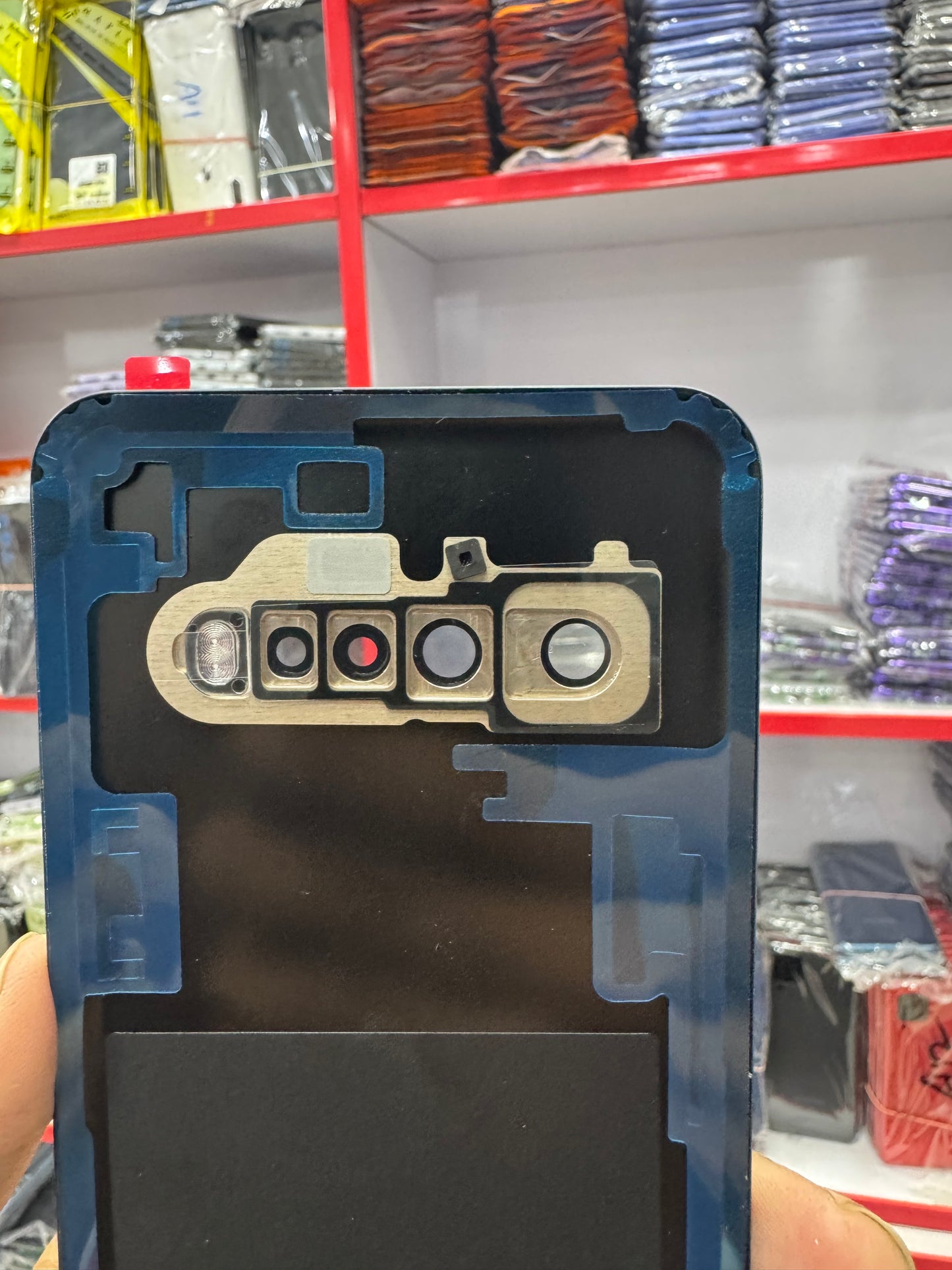 LG V60 Original Back Glass With Camera Lens Replacement
