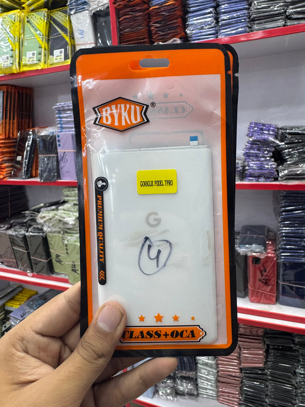Google Pixel 7 Pro Original Back Down Glass Replacement