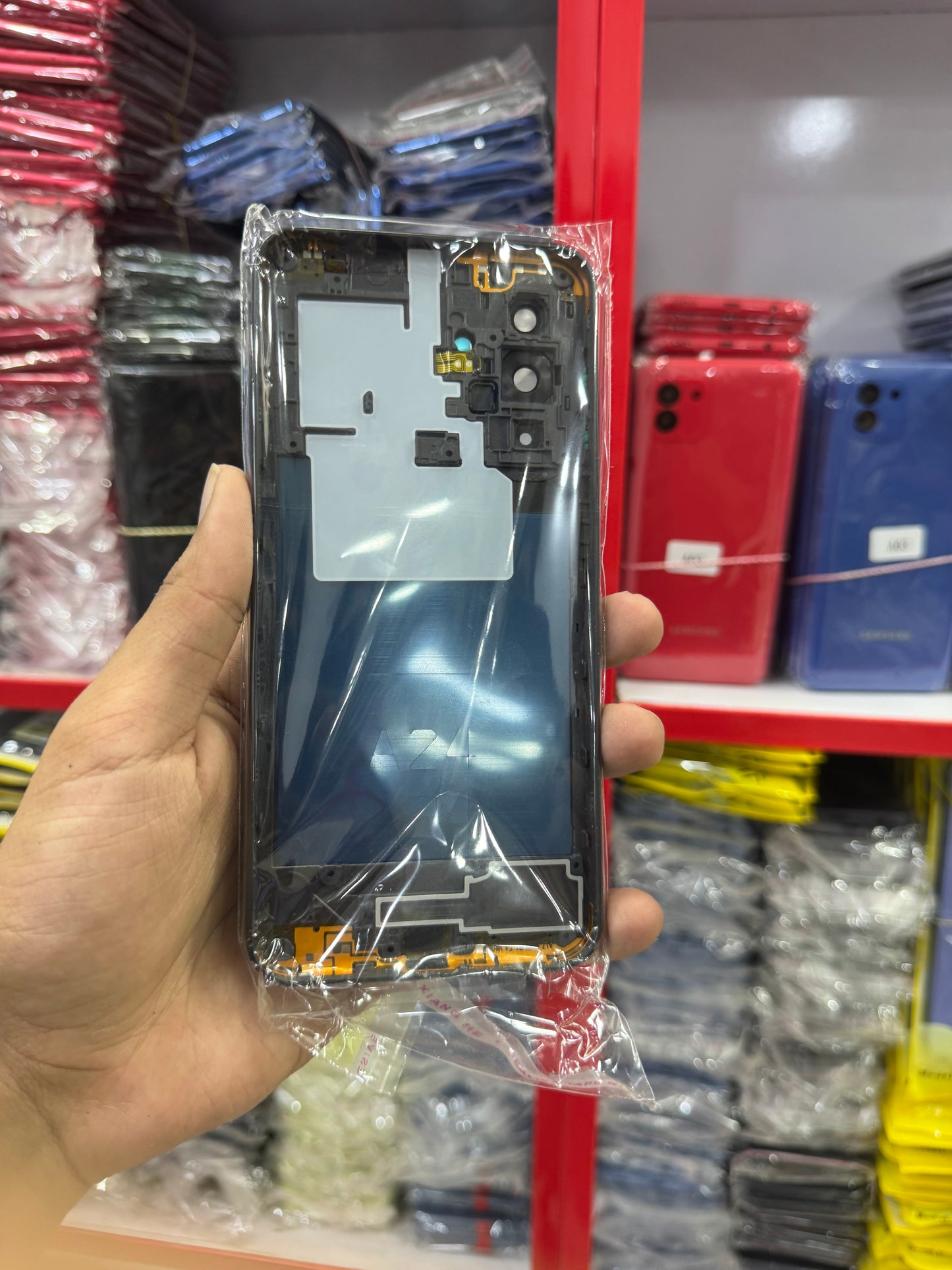Samsung A17 Original Pull Out Back Ring Housing Replacement