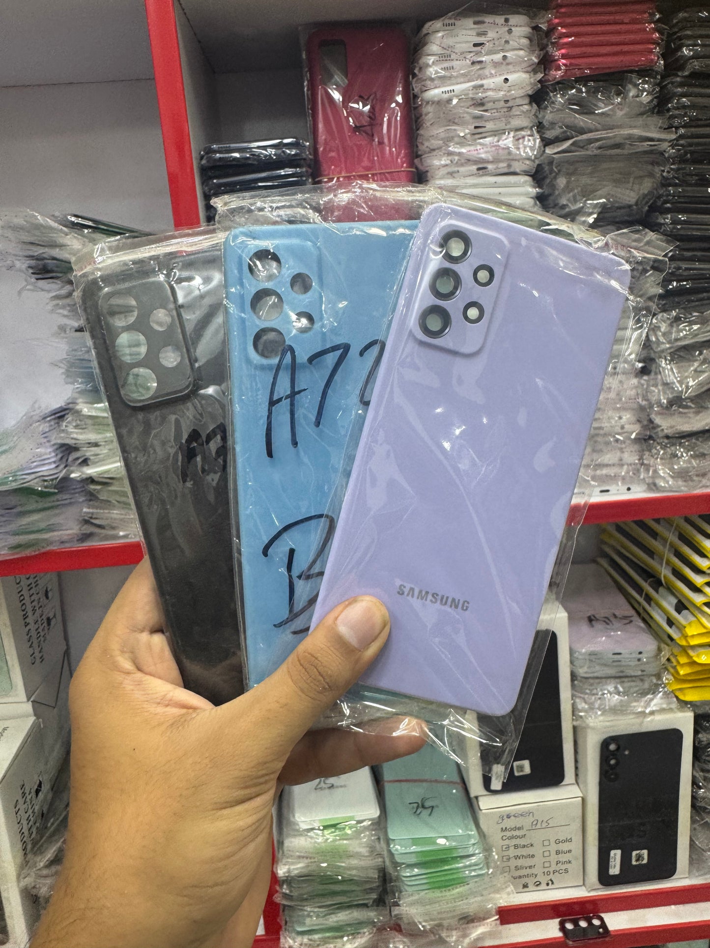 Samsung A72 Original Back Glass Replacement