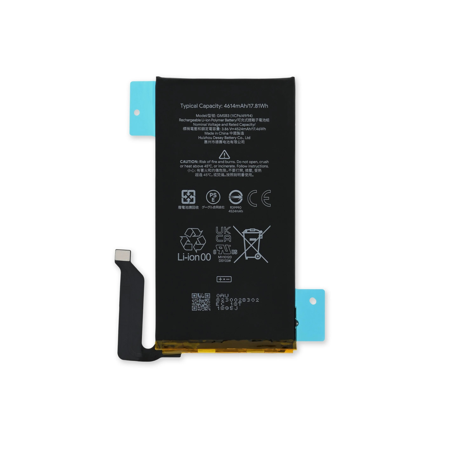 Google pixel 6 100% original battery replacement