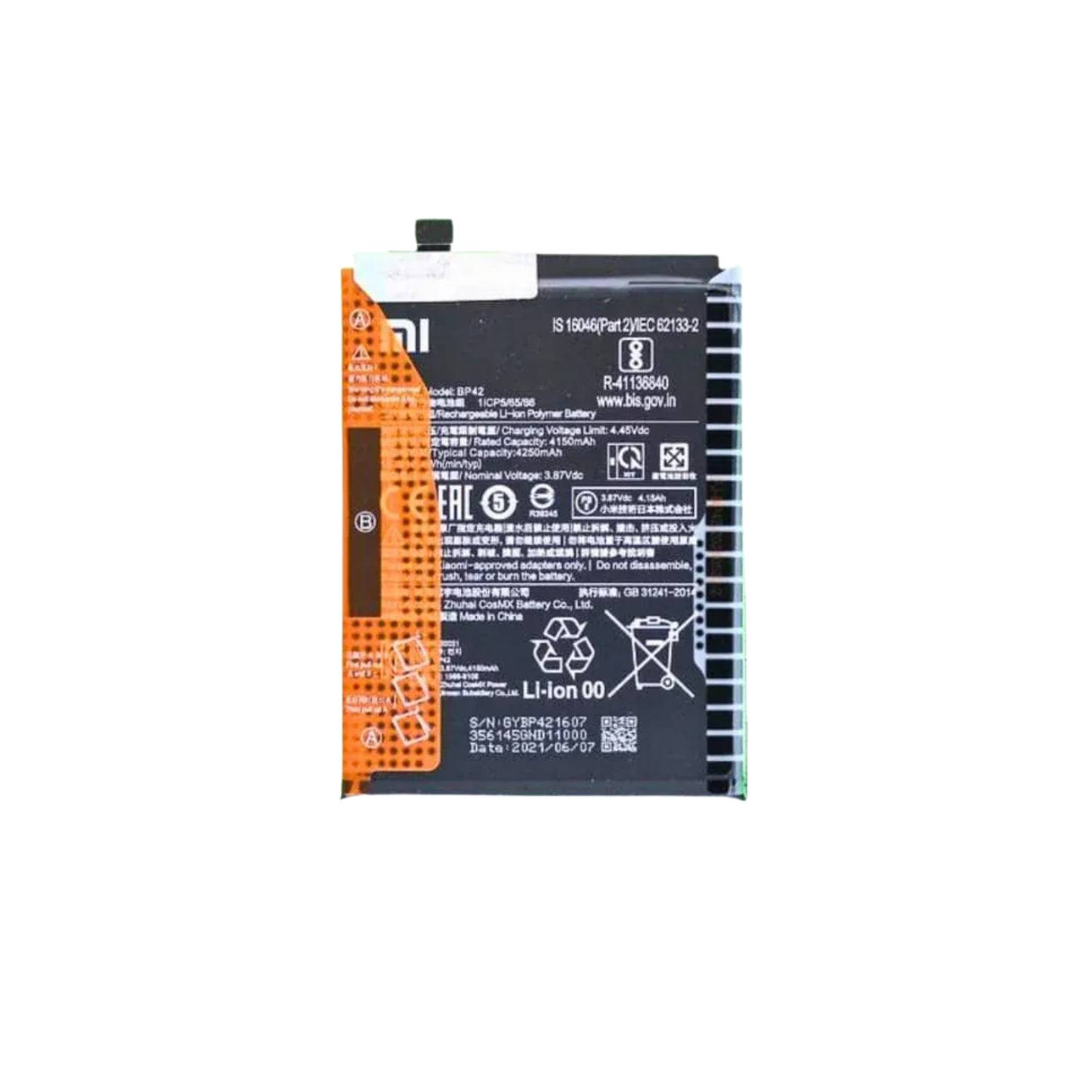 Xiaomi Mi 11 Lite Original Battery Replacement