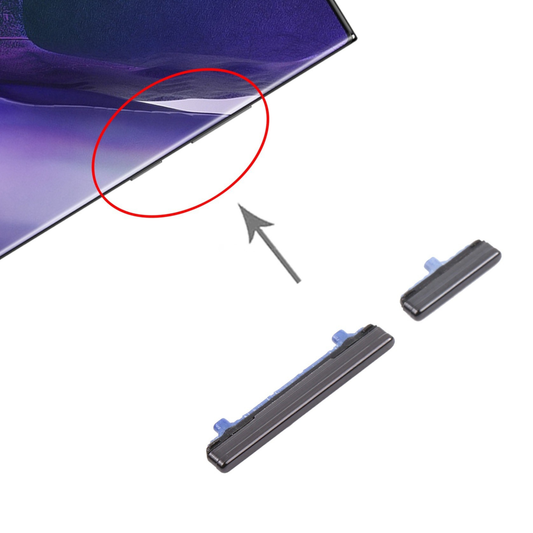 Samsung Note 20 Ultra Power/Volume Side Outer Buttons Replacement