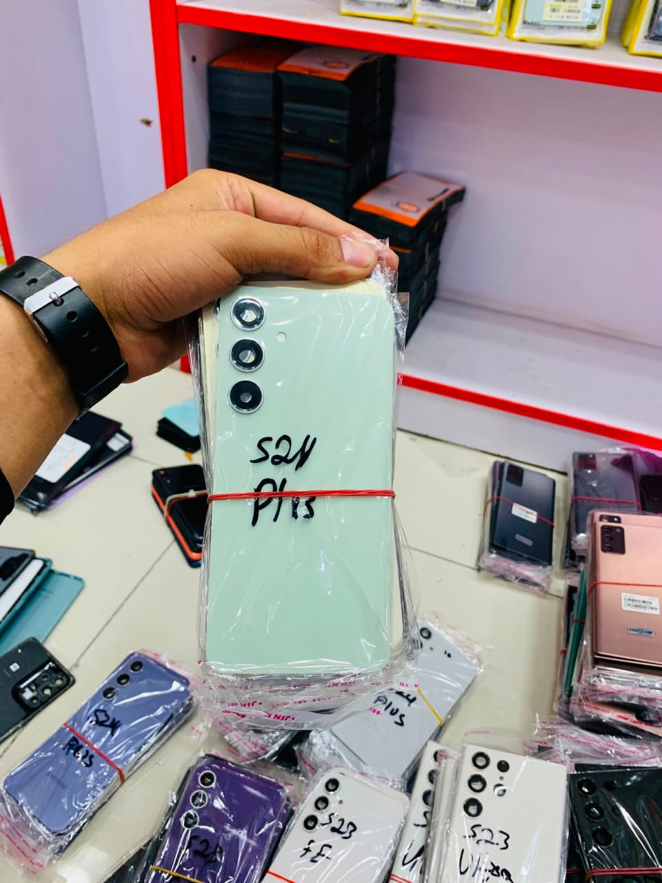 Samsung s23 Fe Original Pull Out Back Glass Replacement
