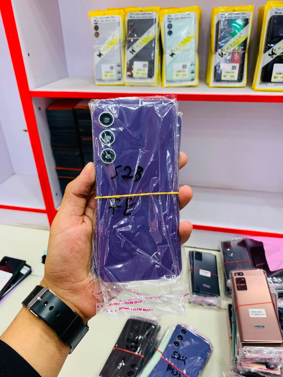 Samsung s23 Fe Original Pull Out Back Glass Replacement