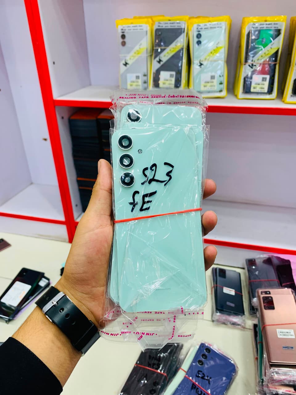 Samsung s23 Fe Original Pull Out Back Glass Replacement