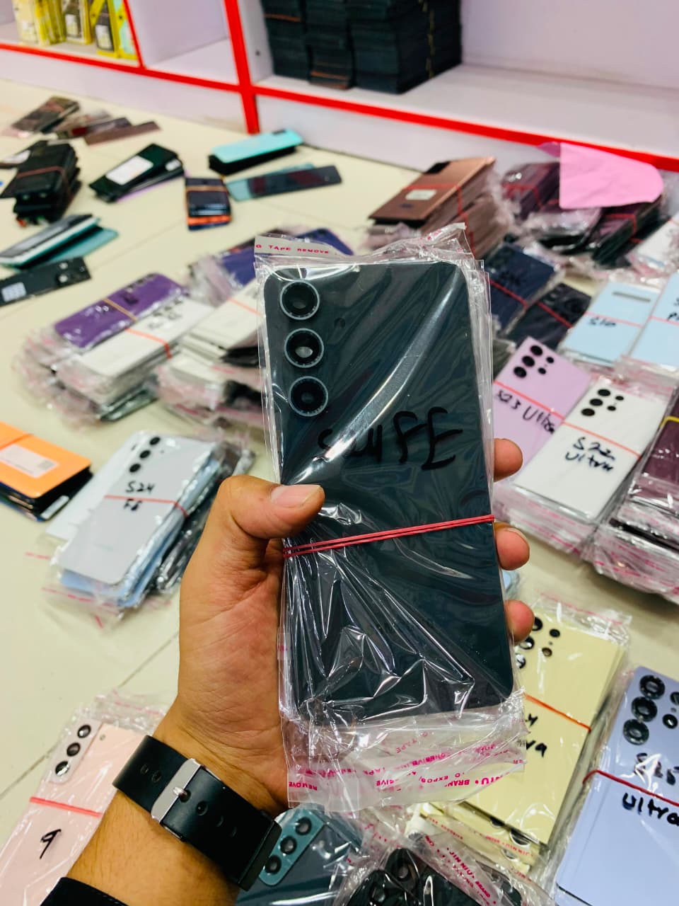 Samsung s24 Fe Original Pull Out Back Glass Replacement