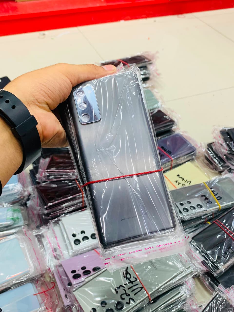 Samsung Note 20 ultra original pull out back glass with camera lens replacement