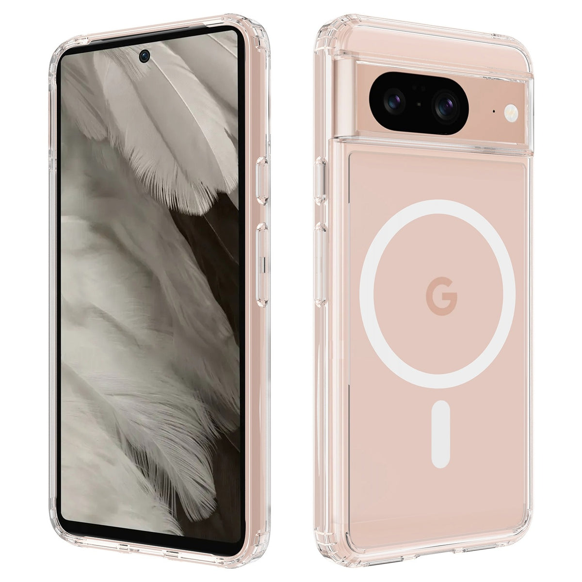 Google pixel  MagSafe Transparent Back Cover