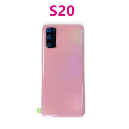 Samsung s20 original pull out back glass with camera lens replacement