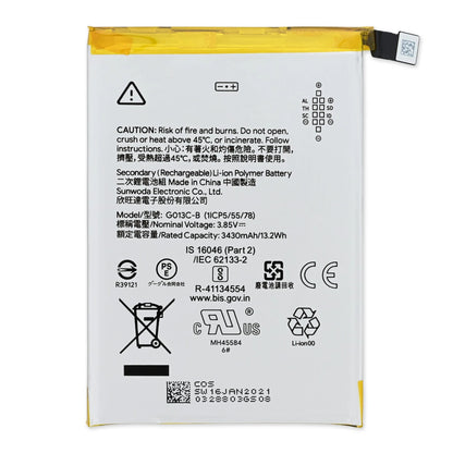 Google pixel 3xl 100% original battery replacement