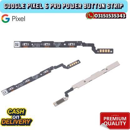 Google Pixel 6 Pro Power And Volume Strip On Off Flex Button