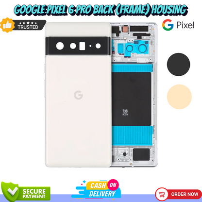 Google Pixel 6 Pro Original Housing Back Battery Cover , Casing , Back Frame