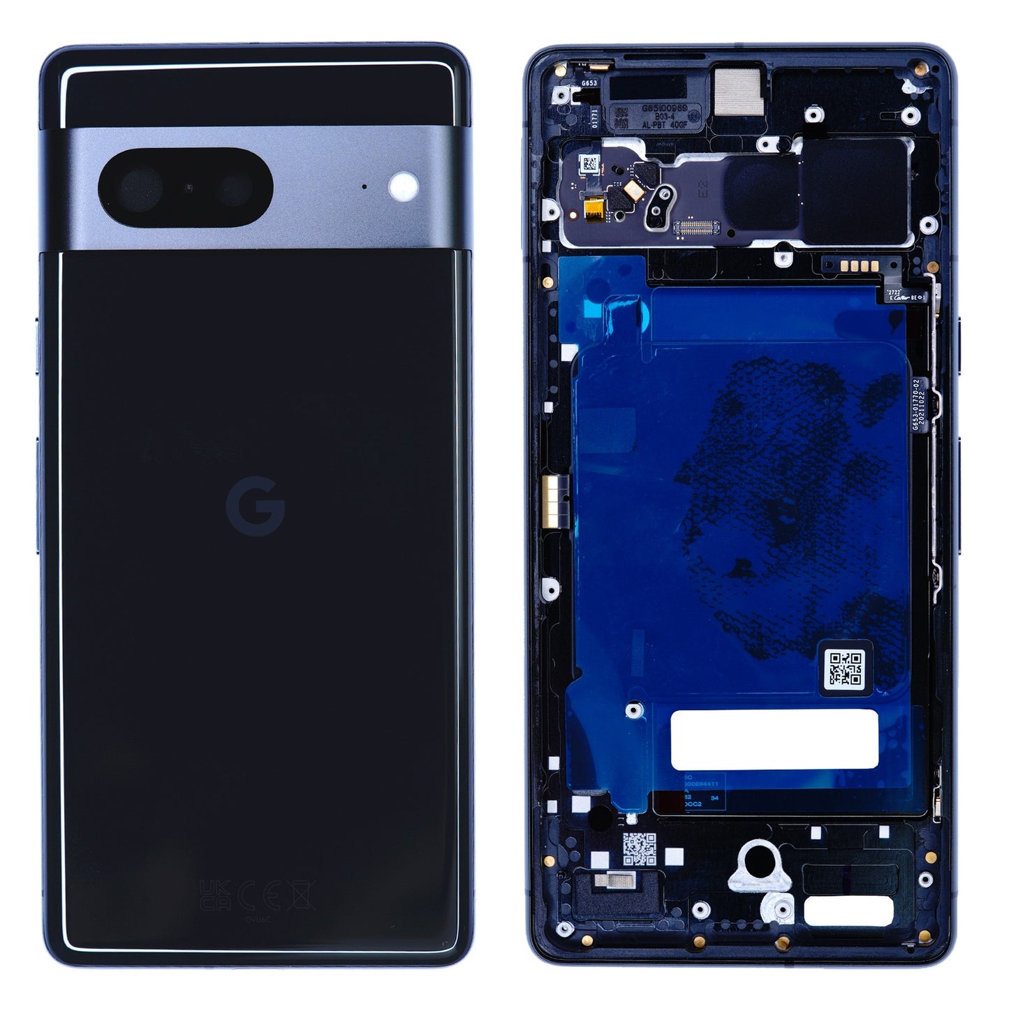 Google Pixel 7 Original Housing Back Battery Cover , Complete Casing , Back Frame