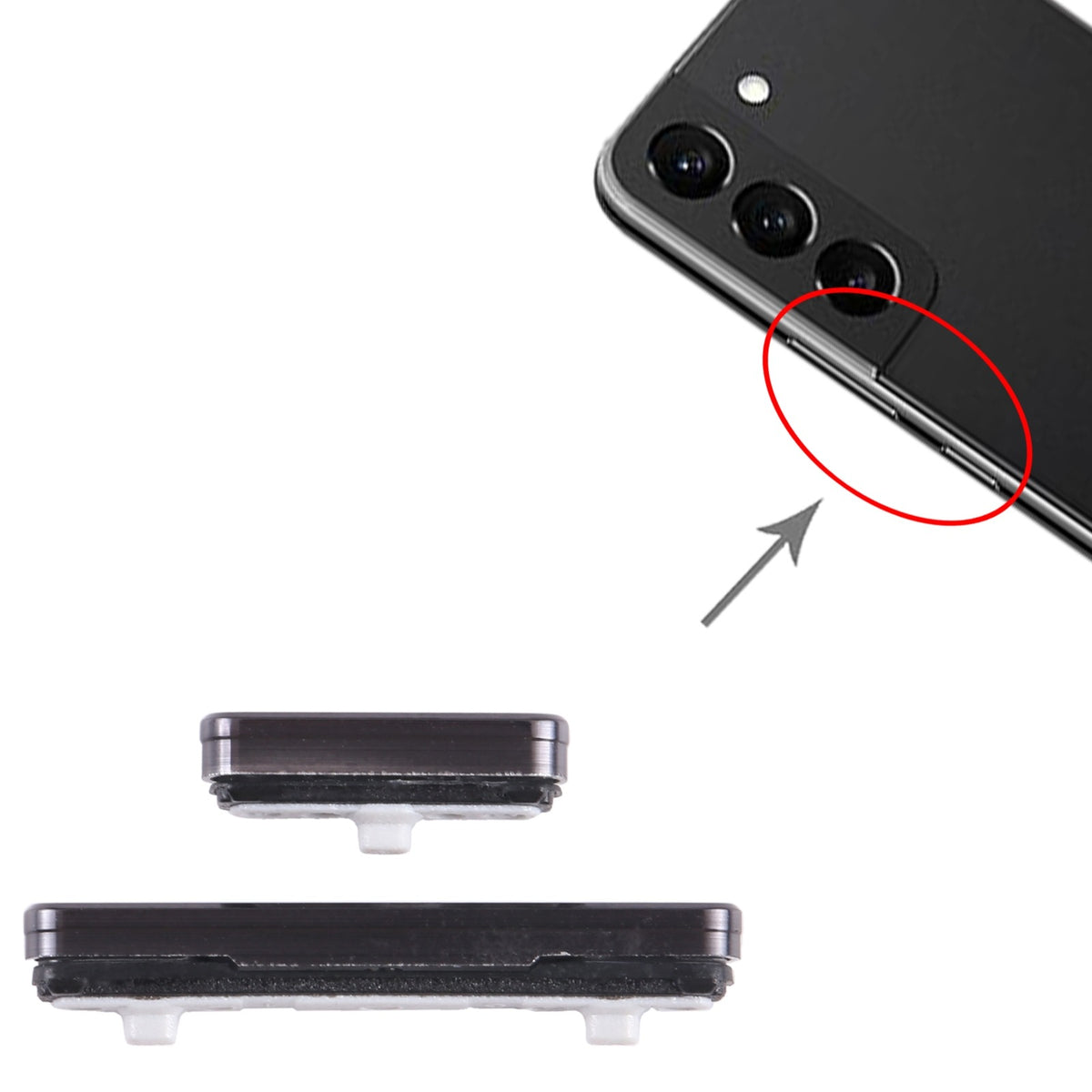 Samsung S22 Power/Volume Side Outer Buttons Replacement
