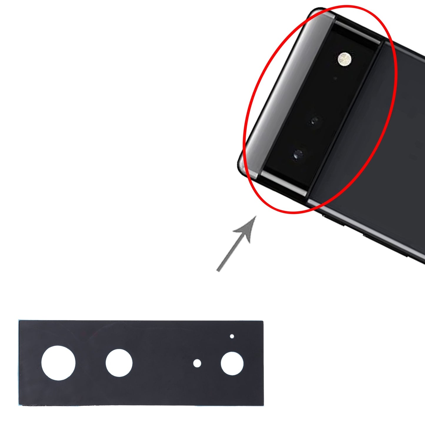 Google Pixel 6 Back Camera Glass Replacement